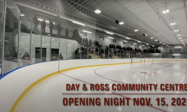 VIDEO: Opening night at the Day & Ross Community Centre in Hartland